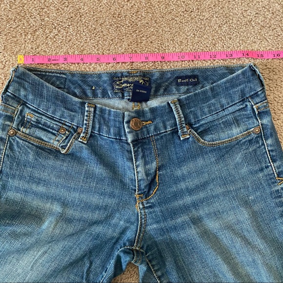 Seven7 bootcut Jeans size 29 mid-rise - Picture 11 of 14
